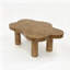 table basse en forme de nuage avec 4 pieds ronds, convenant aux salons-129020678