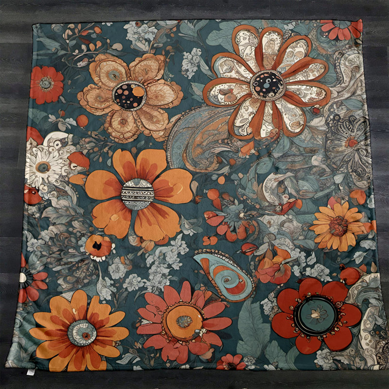 Throw Blanket, 51" x 60"