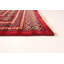 Tapis de la zone en laine 6 pi x 8 pi 10 po one-of-kind à la main-noué la 2010 Yaak