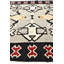 Tapis noir Iniguez