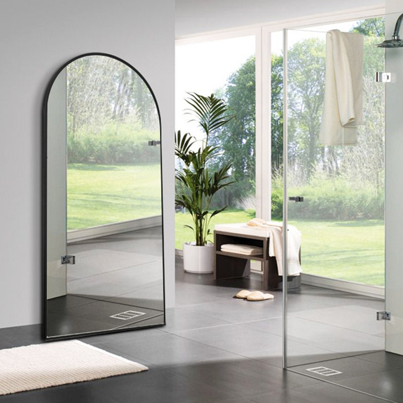 Metal Flat Mirror, 67" x 30"