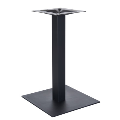 Uptown Black 24" Square Indoor Dining Height Table Base