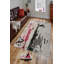 Tapis luxueux 100% polyester 5,2 x 7,5 pi, hauteur des poils de 0,4 po | Antibactérien, points antidérapants en PVC, lavable à la machine | Élégante impression numérique en 3D, parfaite pour le décor du salon et de la chambre à coucher-272167921