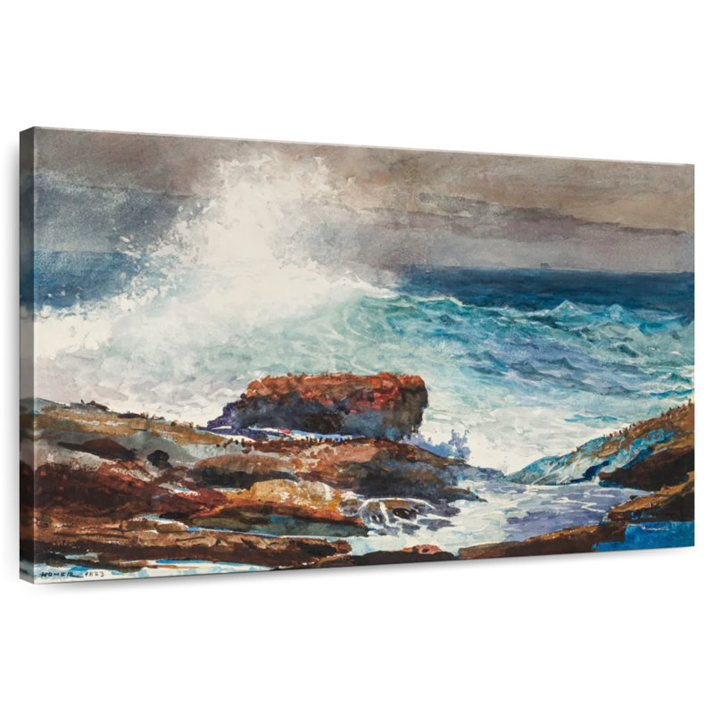 Gillard, marée entrante, Scarboro, Maine