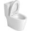 Toilette une pièce avec accessoires de haute qualité