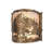 Rustic Lodge Flush Mounted Sconce