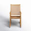 Chaise berçante en teck