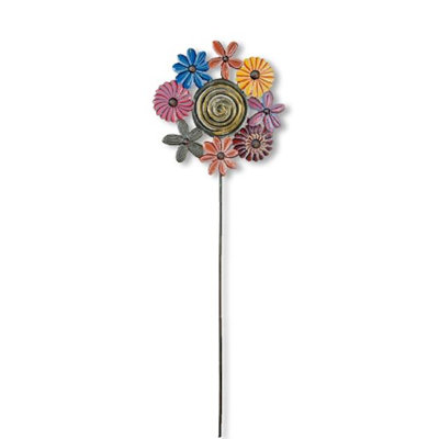 Metal Plants & Flowers Garden Stake