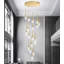 Luminaire suspendu 18 lumières DEL Glam-152258921-149658367