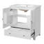 Meuble-lavabo 30 po avec lavabo en céramique-961390264