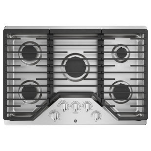 Oukaning 23 Stainless Steel Gas Cooktop with NG/LPG Conversion Cook Top  Stove 4 Burners