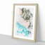 El Nido In The Philippines Watercolour - Picture Frame Graphic Art-56923636-56923637