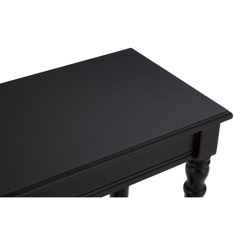Nathen 80cm Console Table, Black