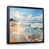 Black Floater Framed