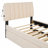 Upholstered Platform Bed With Trundle-1051441037
