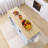 49" Drop-Leaf Countertop Kitchen Cart With Spice Rack & Towel Rack-921705368