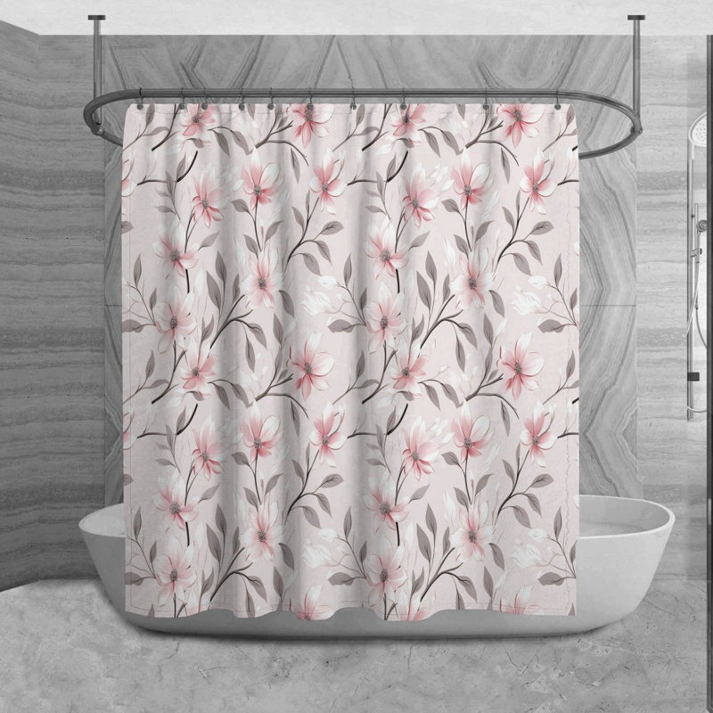 Rideau de douche Ruggiano, H 73 po x l 70 po