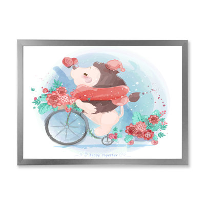 «Cute Parade Doodle Animal», reproduction sur toile