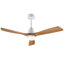 Hot Ventilateur de plafond moderne de 52 pouces avec moteur à courant continu réversible à télécommande 3 pales à intensité variable 3 couleurs-319930493-319930494-319930492