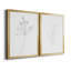 Botanical Gesture V - Ensemble de 2 reproductions de cadres photo sur toile-61455370-61455375