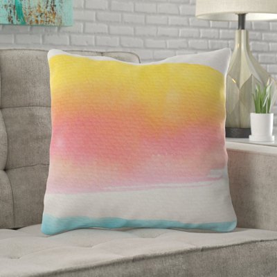 Outdoor Reversible Throw Pillow
