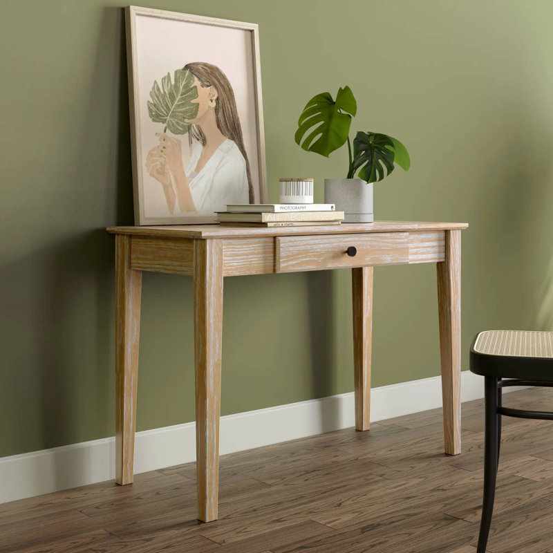 Greenport Desk/ Dressing Table, Brushed Driftwood