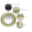 Miroir mural rond en plastique Chappory Mirror 21,5 po-47917353