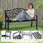 Metal Park Bench