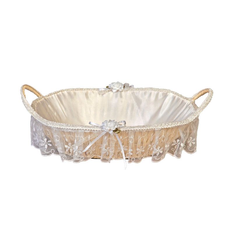 Panier à fleurs ovale