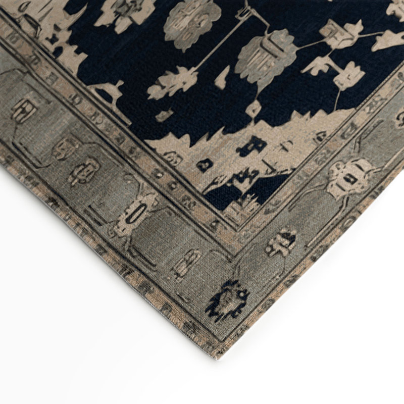 Tapis gris intérieur et extérieur surteint, Rectangulaire 3 pi x 5 pi