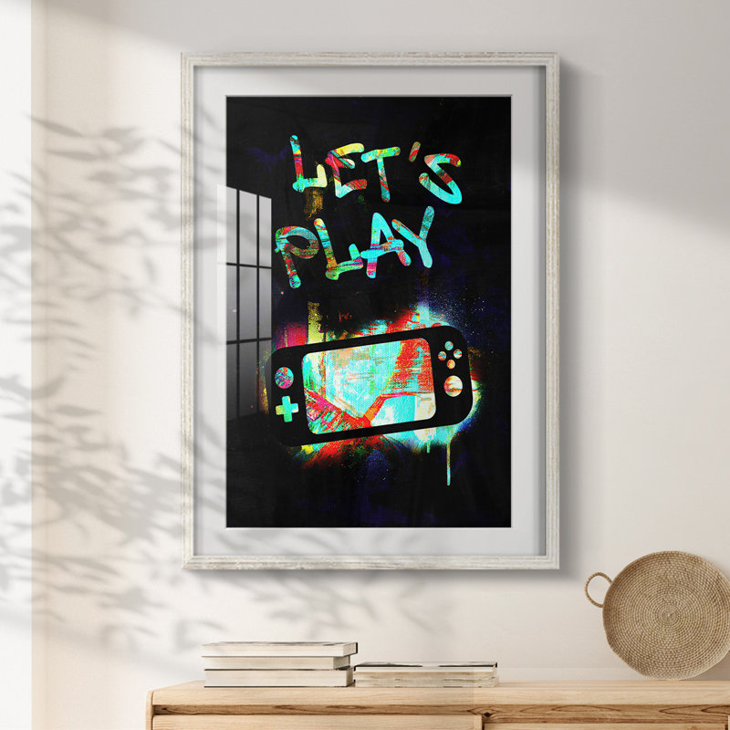 Gamer Tag III -Framed Print, 28.5" H x 20.5" W