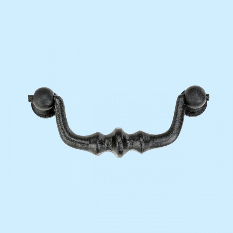 The Renovators Supply Inc. Wrought Iron Bail 4 1/8 Center to