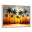 «Cleal Blossom Of Sunset Colors Plam Trees I» - art mural palmiers et palmiers-1726849683-1726849684-1749334620