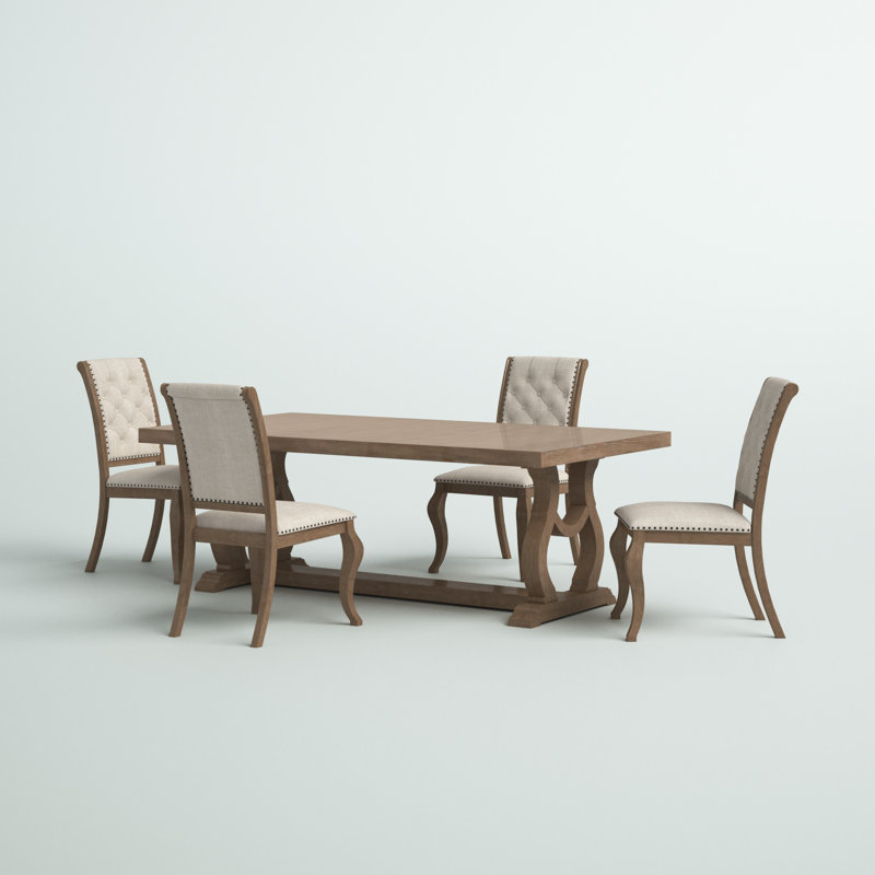 Acworth Extendable Trestle Dining Set