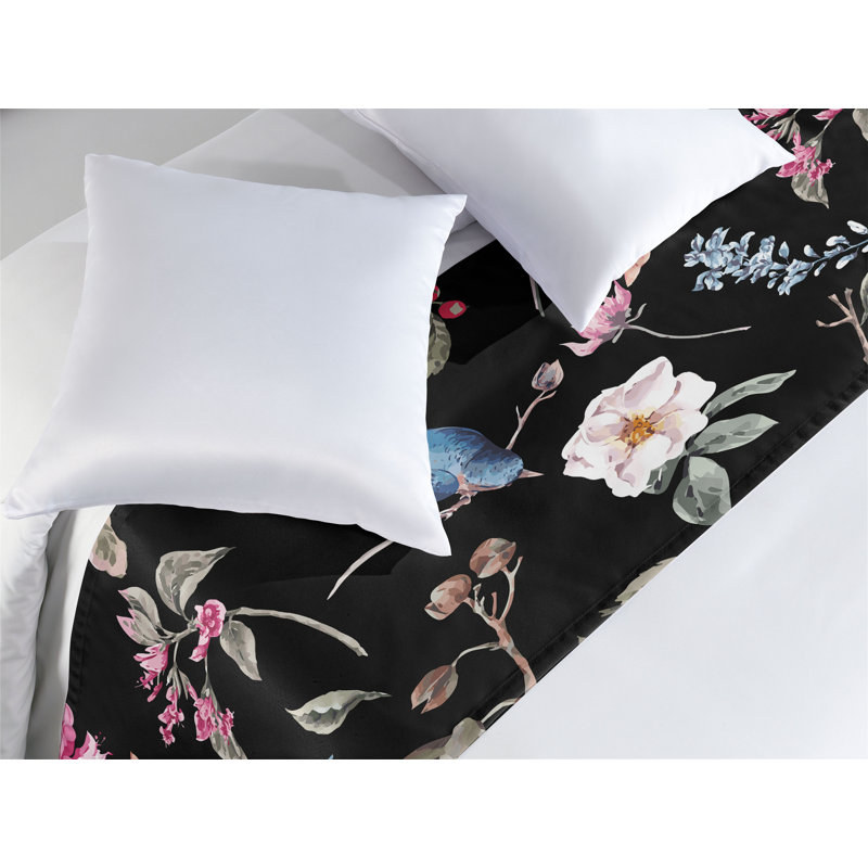 Foulard de lit Ambesonne Birds and Nature, Très grand lit