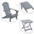 Nederland Foldable Outdoor Adirondack Set-566812827