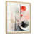Toile naturelle avec cadre flottant