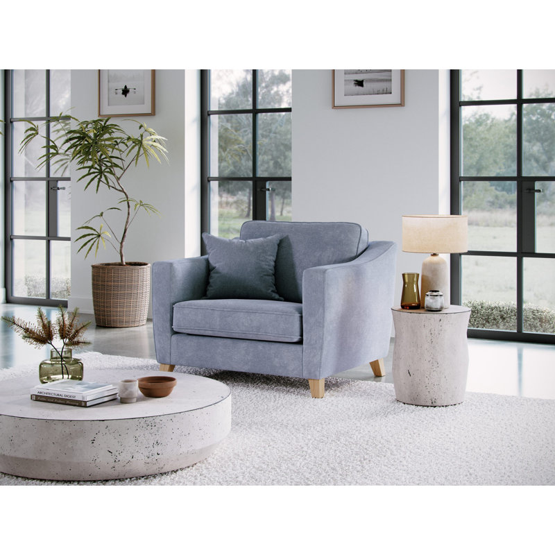 Stoystown Upholstered Armchair, Blue