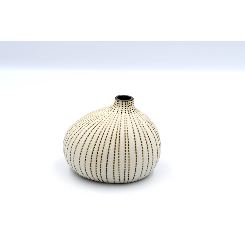 Vase de table Ayea, Brun