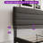 Full Size Platform Bed Frame with Upholstered Headboard and Wooden Slats, White-48915075-49291583
