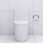 Toilette moderne avec chasse d'eau à 360 degrés et conception confortable à jupe silencieuse pour la salle de bain