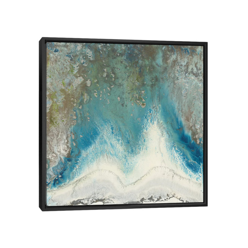« heliotrope soeurs », reproduction sur toile, H 18 po x l 18 po x P 1,5 po, Cadre noir