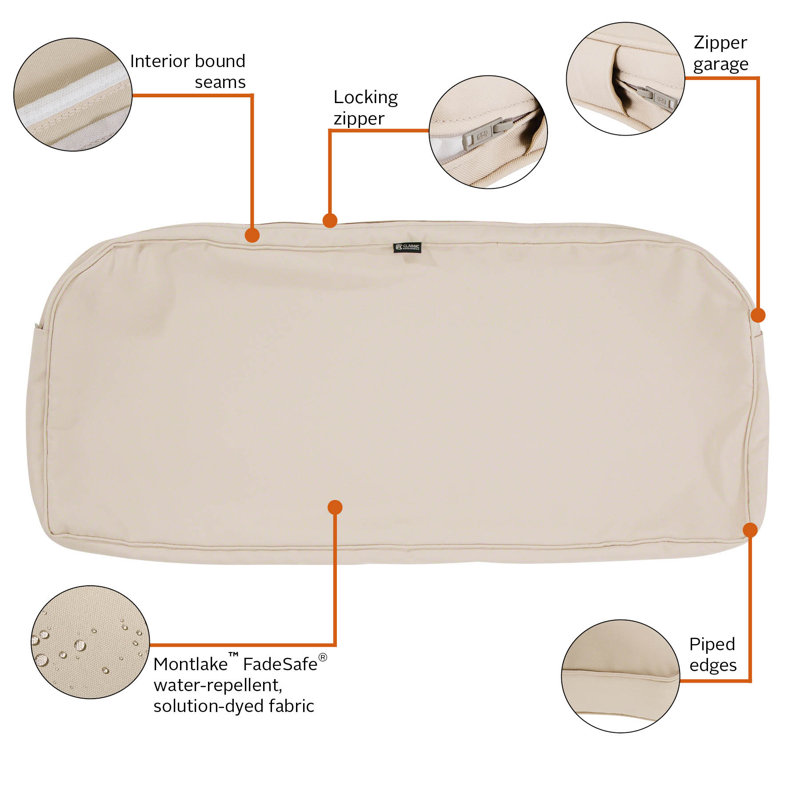 Montlake™ Indoor/Outdoor Pillow Cover, Antique Beige