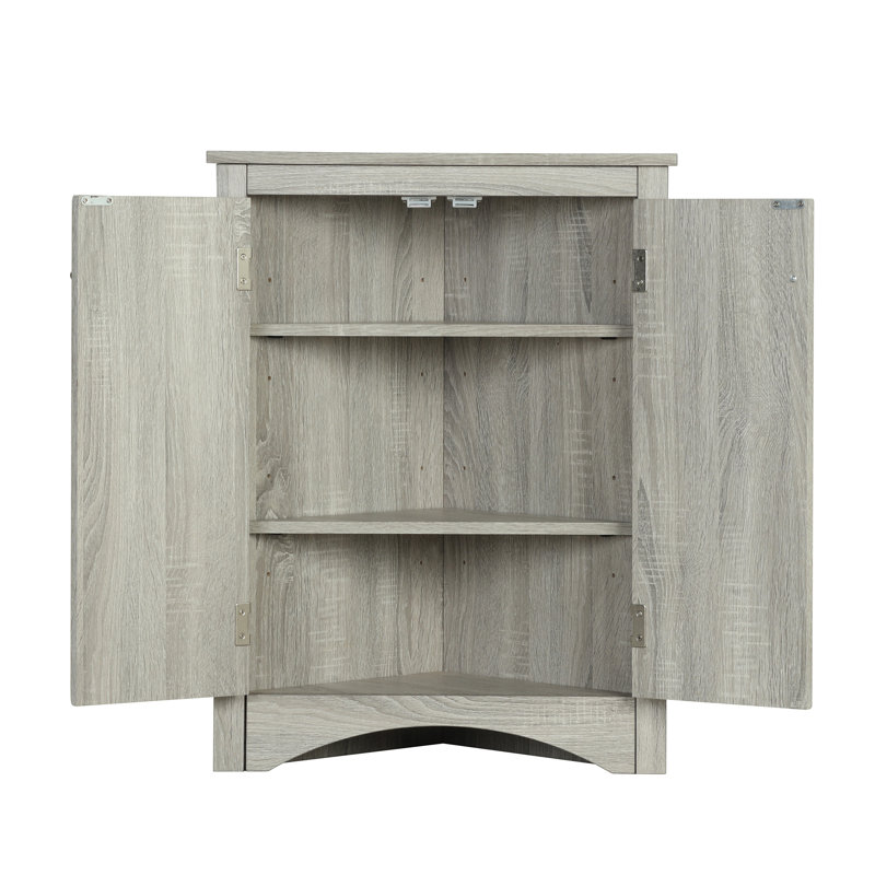 Armoire de coin Gentryn, Chêne