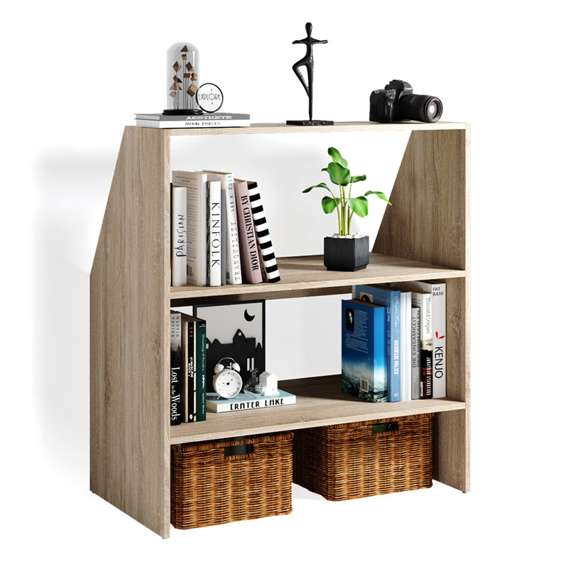 Bixente 90 cm W Shelving Unit, Sonoma