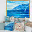 Morning Sunlight On The Sea Waves II - Décoration murale nautique et côtière-60161505-60161506
