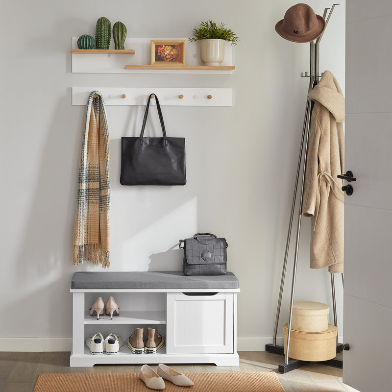 6 Pair Shoe Storage Bench