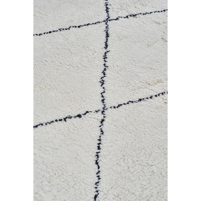 Geometric Hand Woven Area Rug, Rectangle 160 x 230cm
