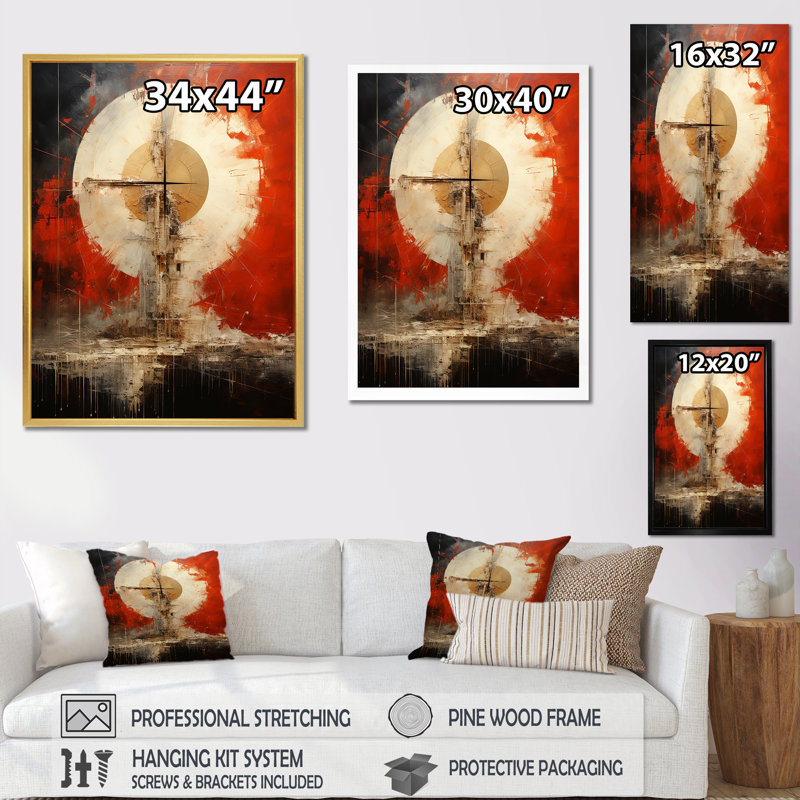 «Christianity Eucharistic Grace Of Jesus - Christianity», reproduction sur toile, H 32 po x l 24 po x P 1 po