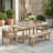 6 - Person Rectangular Outdoor Dining Set